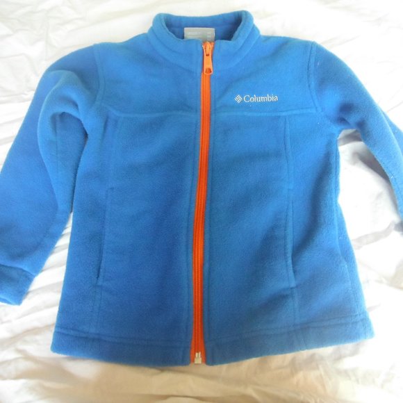 4T Blue Columbia Fleece - Picture 1 of 2